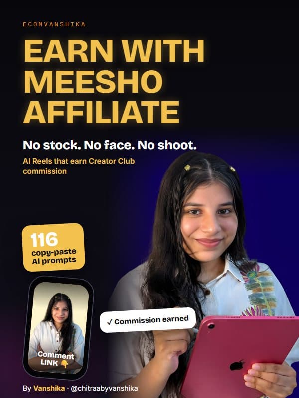 Earn with Meesho Affiliate cover